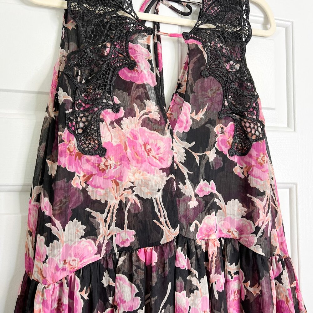 MISA Tie-Back Maxi Dress - Picture 7 of 10